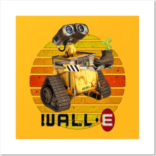 retro walle Posters and Art